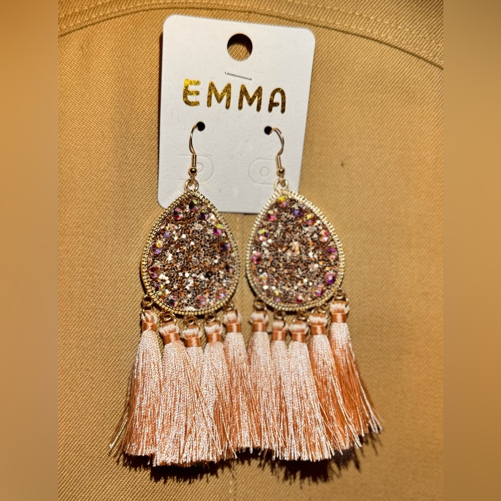 PEACH EARRINGS